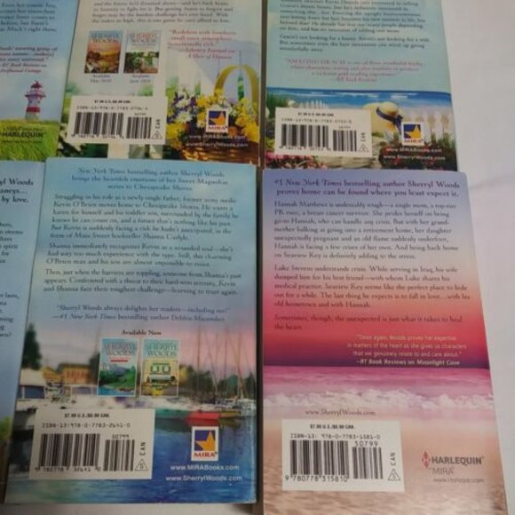 Sherryl Woods Lot of 6 Paperback Books - Harbor Light- Seaview Inn- Beach Home - Picture 8 of 12